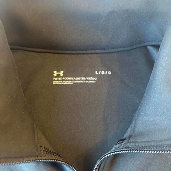 Under Armour Women’s Black Full Zip Athletic Jacket | Size Large - Picture 3 of 4